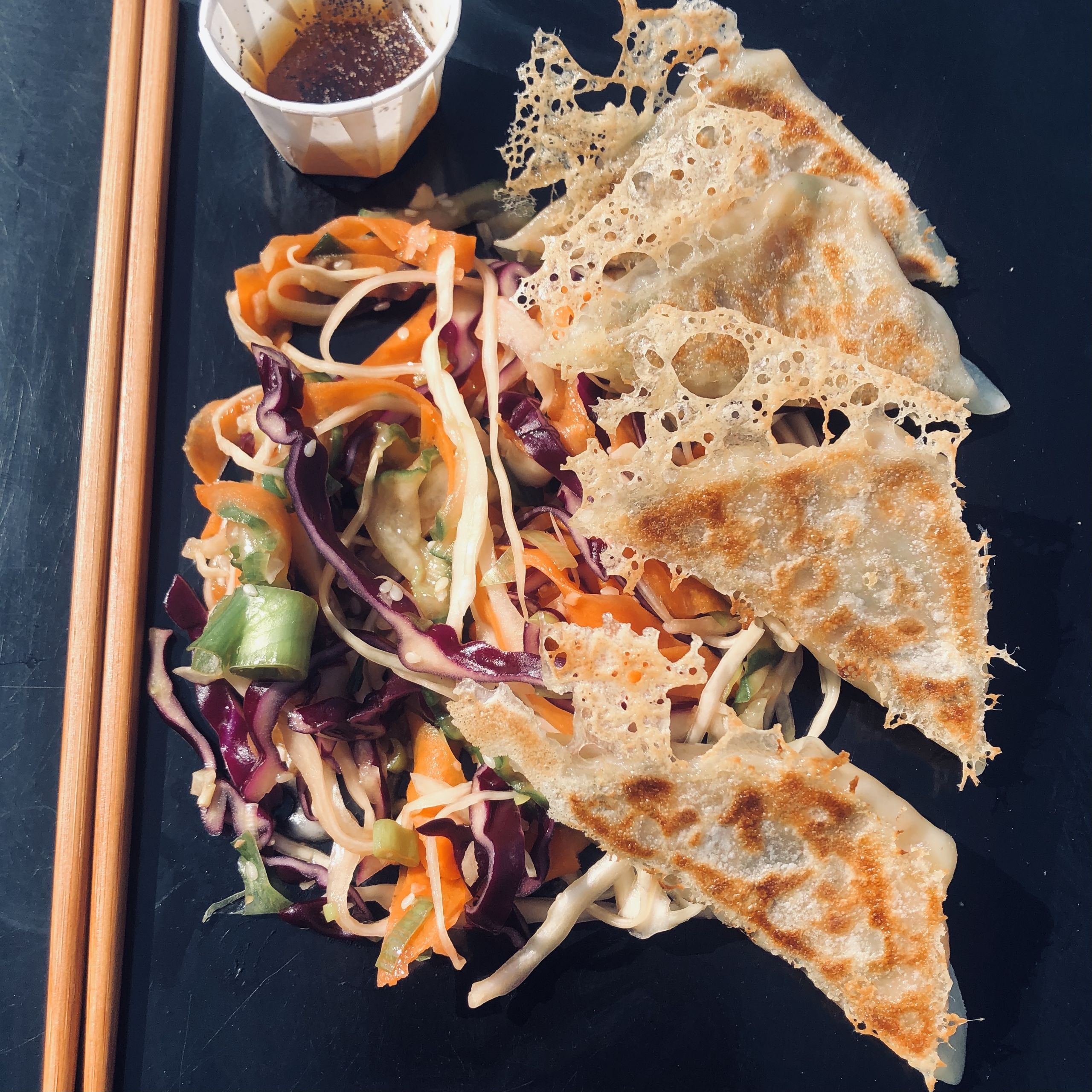 Sesame & Ginger Pickled Slaw – Big Mouth Gyoza